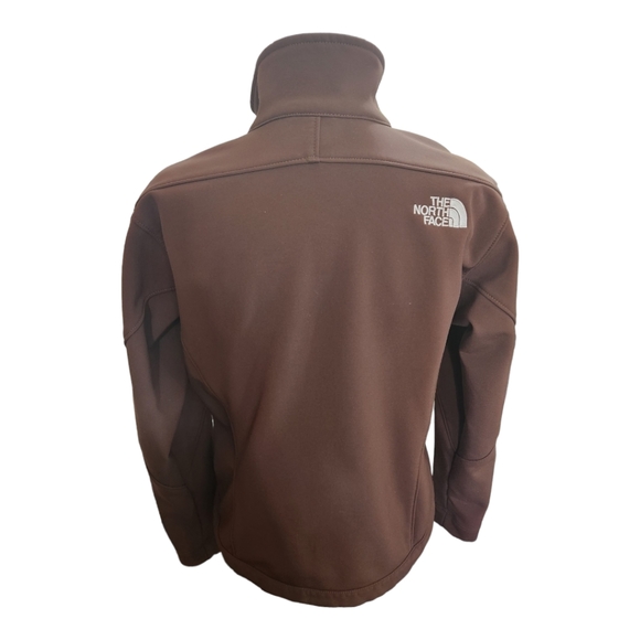 The North Face Apex Soft Shell Jacket Brown and Blue, (Small) - Picture 7 of 16